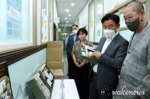 김동근 의정부시장, 의정부시니어클럽 방문