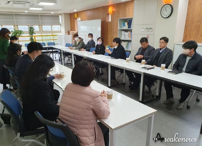 안동광 의정부시 부시장, 송양유치원 현장 방문