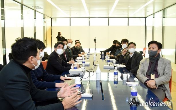 김동근 의정부시장, 클라우드 스마트 기업도시 도약 위해 NHN 판교데이터센터 방문