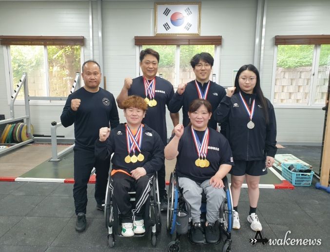 평택시청 장애인역도팀 두 대회 연속 전원 메달 획득!