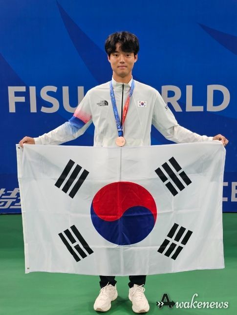 안성시청 장윤석, 청두 하계유니버시아드 동메달 획득