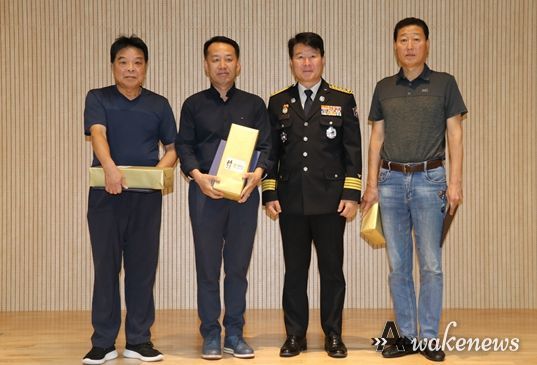남양주소방서, 초기 화재진압 유공 민간인 표창