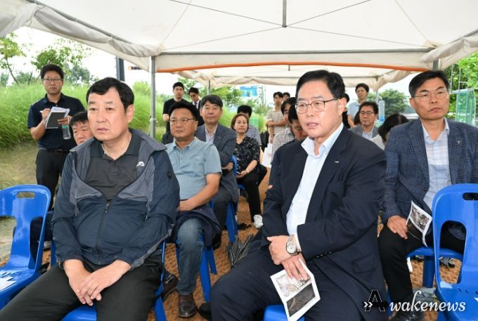 양주시, ‘나리농원 천일홍 꽃밭’ 개장 전 현장설명회 가져…