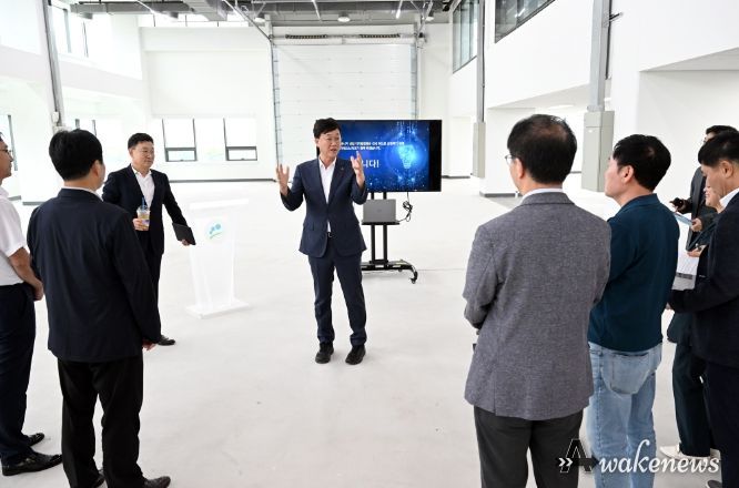 안산시, 제조혁신 메카‘디지털전환허브’개관 앞두고 현장점검
