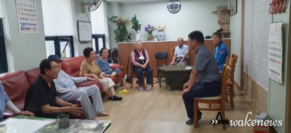 남양주시 별내면, 추석 맞이 경로당 순회 방문