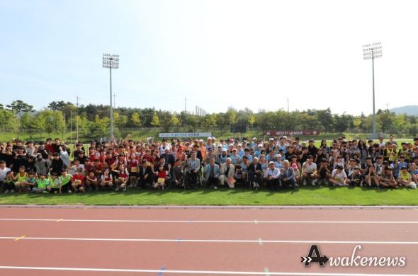 제6회 화성시장배 육상대회 및 제1회 화성시장배 장애인 육상대회 열려