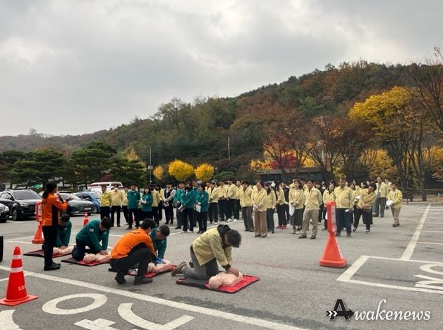 동두천시청, 화재 대비 소방 합동 민방위 훈련 실시