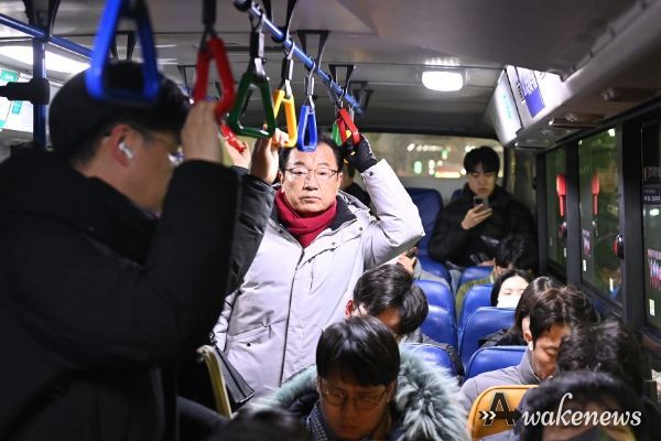 이현재 하남시장, 위례↔잠실역 31번 버스 긴급 현장점검