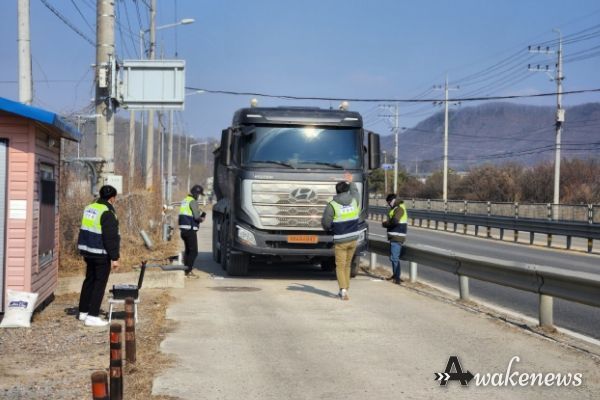 안성시 2024년 과적차량 단속 실시
