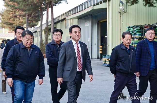 이충우 여주시장, ‘(주)에이스침대’ 기업체 현장 방문