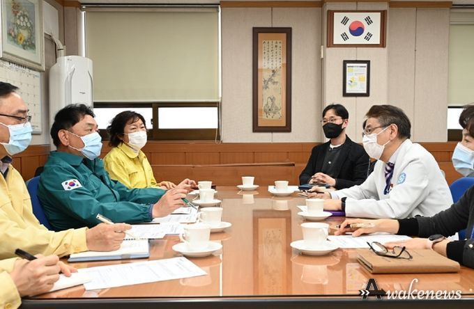 김재훈 의정부시 부시장, 의료공백 최소화 위해 경기도의료원 의정부병원 긴급 방문