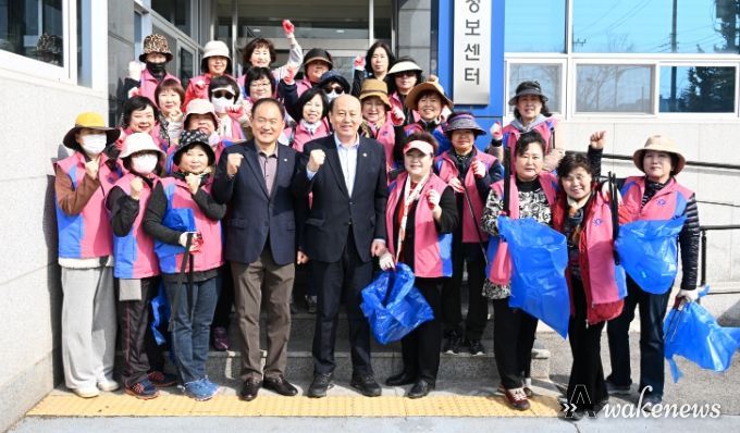 동두천시 생활개선회, 영농폐기물 환경정화 활동 실시