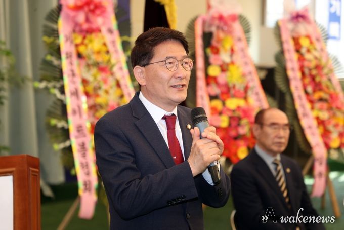 수원특례시의회 김기정 의장, 경기도게이트볼협회 창립 33주년 기념식 참석