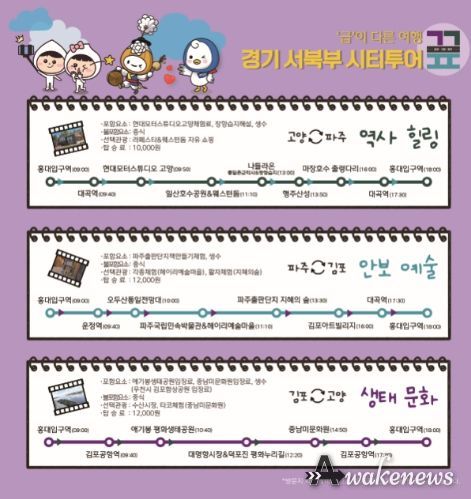 경기 서북부 시티투어 정규노선