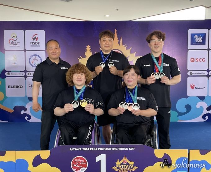 평택시청 장애인역도팀, '2024 파타야 세계장애인역도월드컵대회' 출전선수 전원 메달 획득!