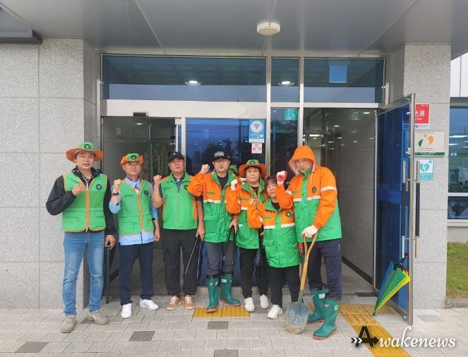 동두천시 소요동 지역자율방재단, 여름철 재난 대비 예찰활동 실시