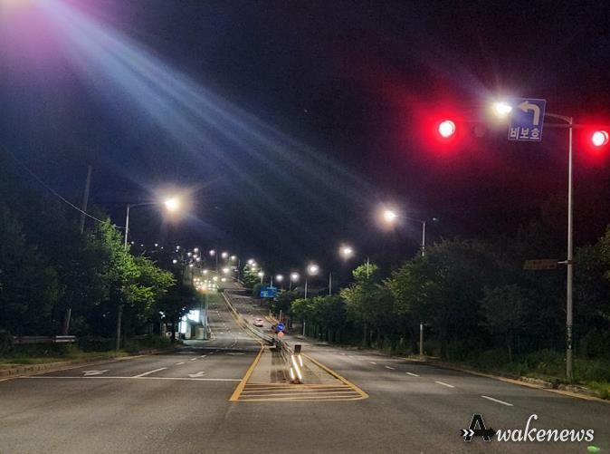 의정부시, 자연부락 노후 가로등 보수해 안전한 도로환경 조성