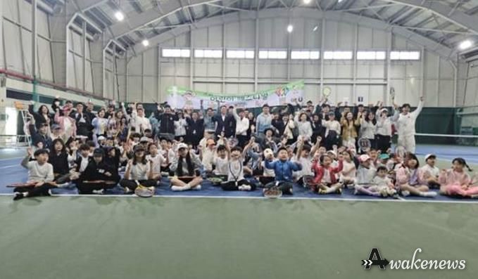 의정부시청 직장운동경기부 테니스팀, 제2회 어린이 테니스 페스티벌에서 재능기부