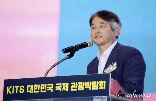 지난해 대한민국 국제 관광박람회에 참석한 이동환 고양특례시장