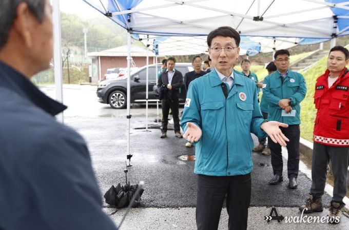 김성중 경기도 행정1부지사, 포천·파주 찾아 오폭사고·산불 등 민생 안전 점검