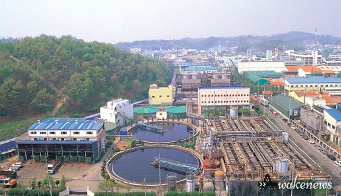 반월염색 뿌리산업 특화단지 공동방지시설 전경