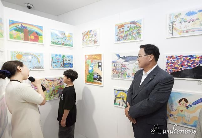 양주시, ‘2025년 양주시립미술관 어린이 그림그리기 대회’ 시상식 및 전시 개최