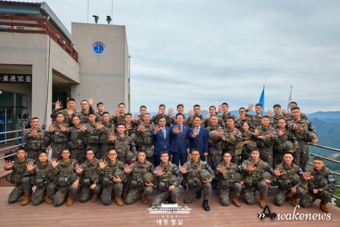 화천 군부대 방문