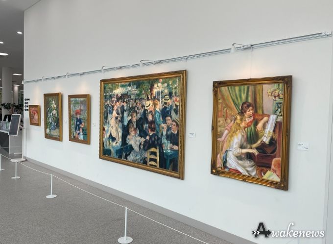 모담도서관에서 10월 「따뜻한 색채의 화가: 르누아르전(展」)을 연다.