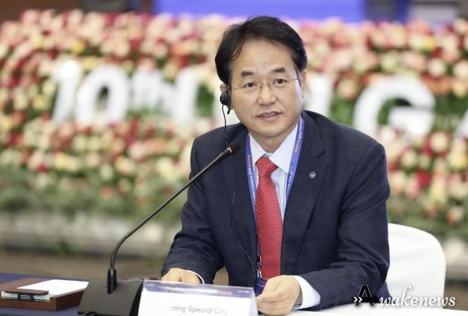 이동환 고양특례시장(UCLG ASPAC 이사회 현장)