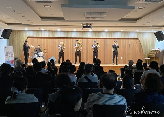 남양주시 와부도서관, ‘금관악기와 떠나는 가을 음악회’ 성황리 개최