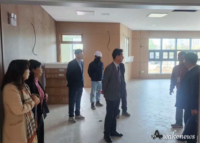 여주교육지원청, 여주 관내 초등학교 교장단과 함께 여주초 신설대체 이전 현장 점검