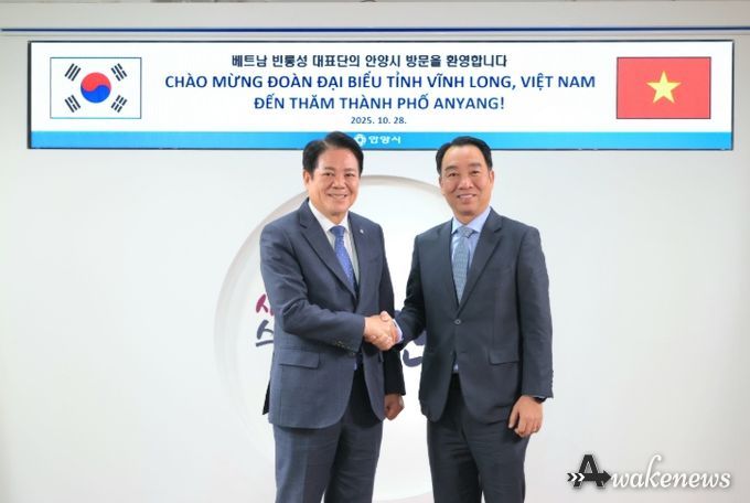 최대호 안양시장, 루꽝응어이 베트남 빈롱성 인민위원회 위원장 접견