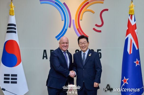 한국·뉴질랜드 정상회담
