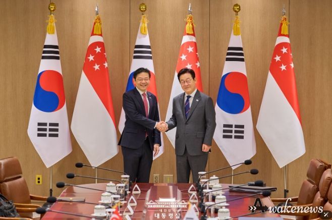 한국·싱가포르 정상회담(대통령실)