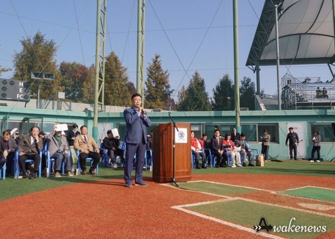 신상진 성남시장, ‘제21회 성남시장기 경기도 초중고 야구대회’ 개회식 참석