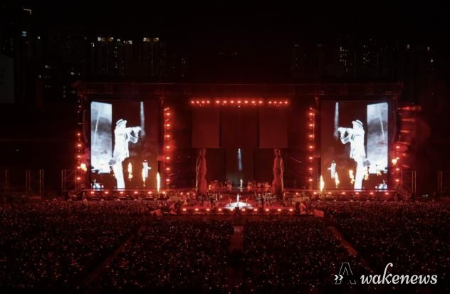 지드래곤 공연 현장(제공=쿠팡플레이)