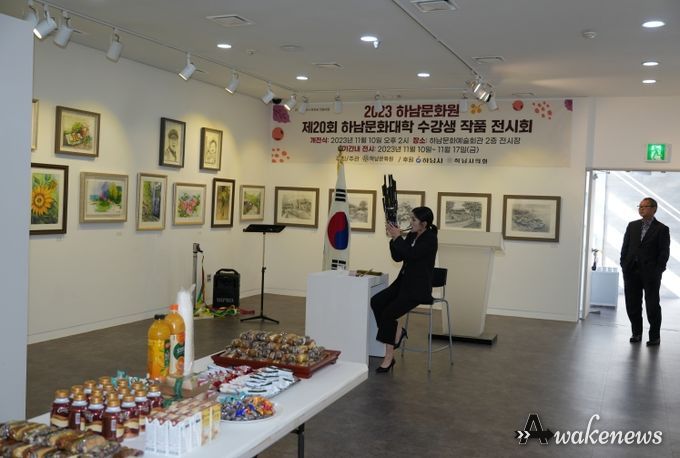 21회 하남문화원 문화대학 수강생 전시회 개최