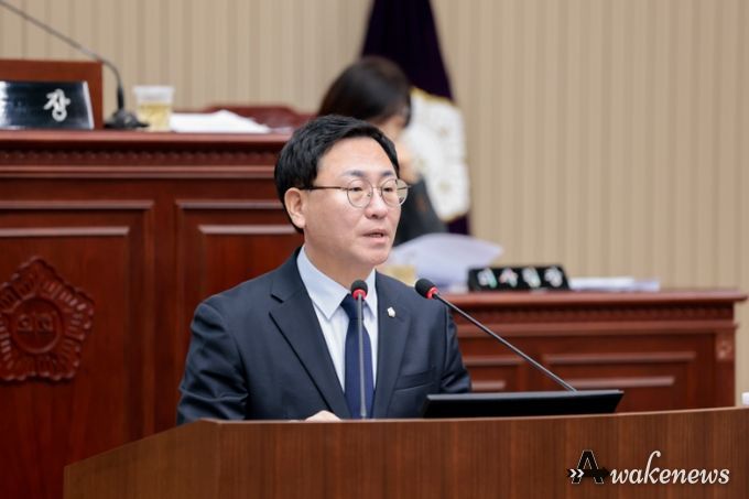 구리시의회 김성태 부의장, 5분 자유발언