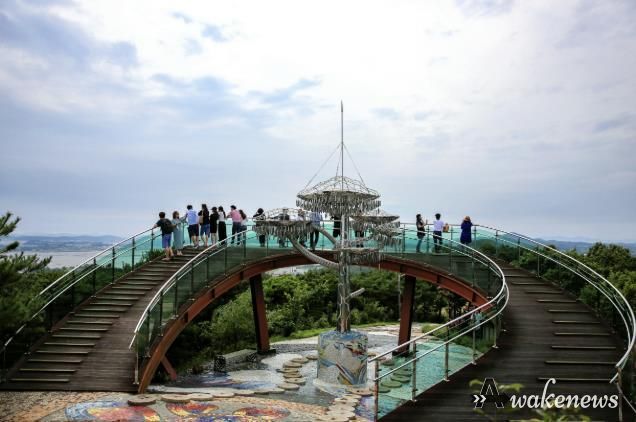 바다향기수목원 전경