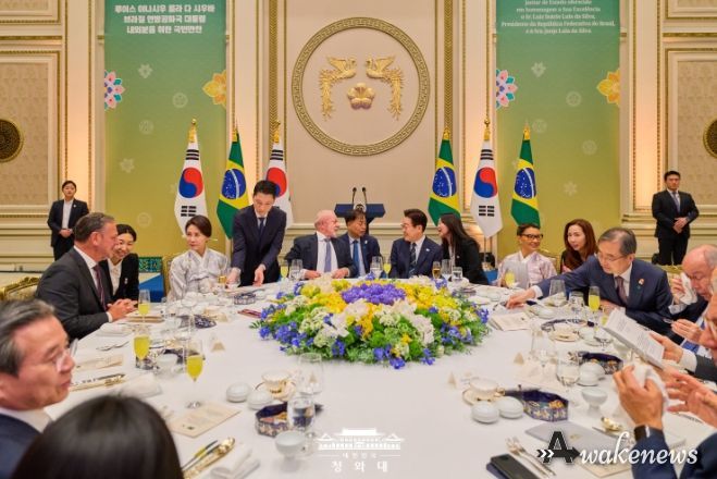 '룰라' 브라질 대통령 내외 국빈 방한 - 국빈만찬(청와대)