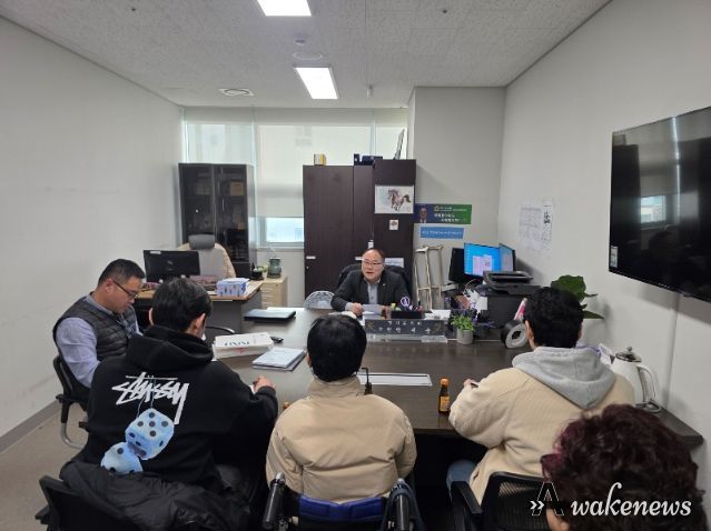 박재용 의원, 경기도뇌병변장애인인권협회와 정담회... 뇌병변장애인 단체 기반 강화 필요