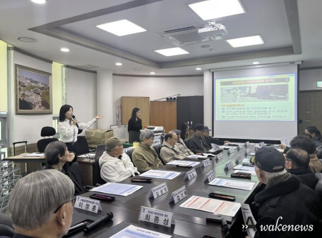 ‘안전한 경로당을 만들어요!’ 수원시 권선구, 권선경찰서와 찾아가는 경로당 안전교육 실시