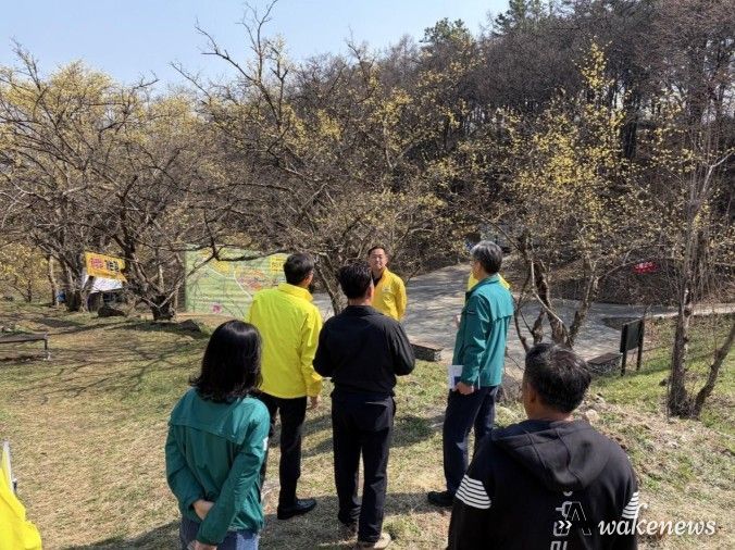이천시, 제27회 백사산수유꽃축제장 합동 안전점검 실시