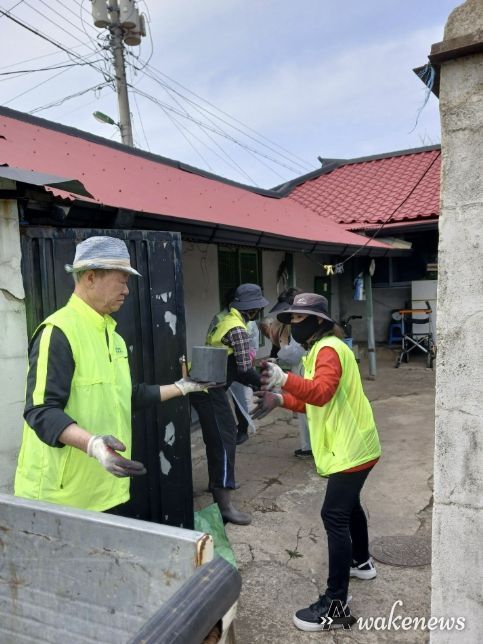 청운면 지역사회보장협의체 연탄 나눔 봉사